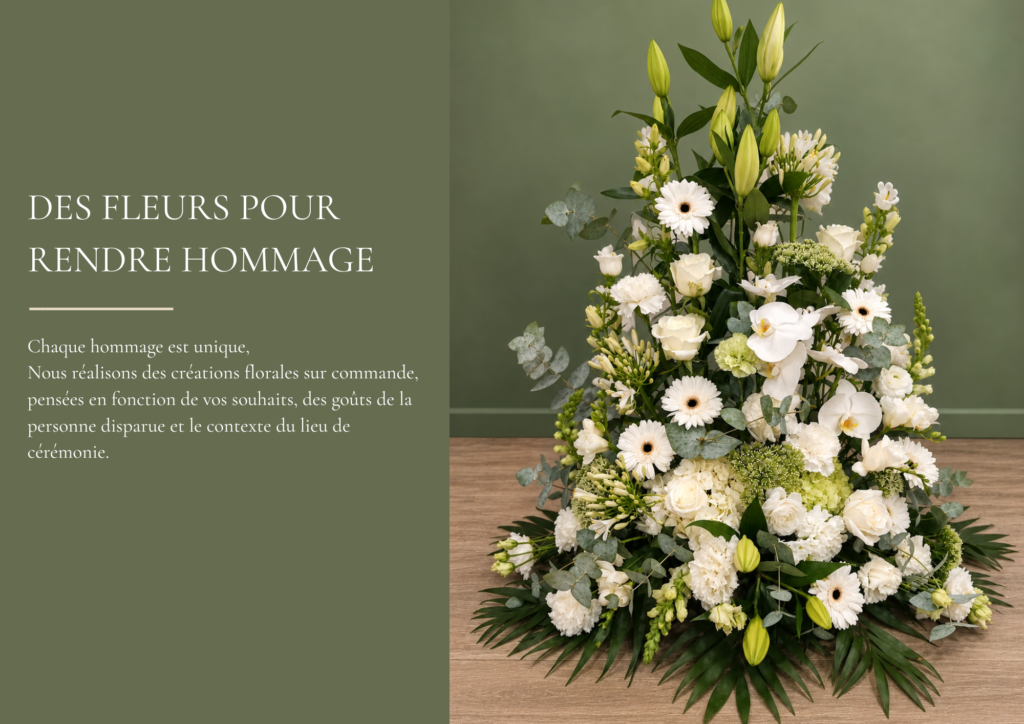 Fleurs deuil canals